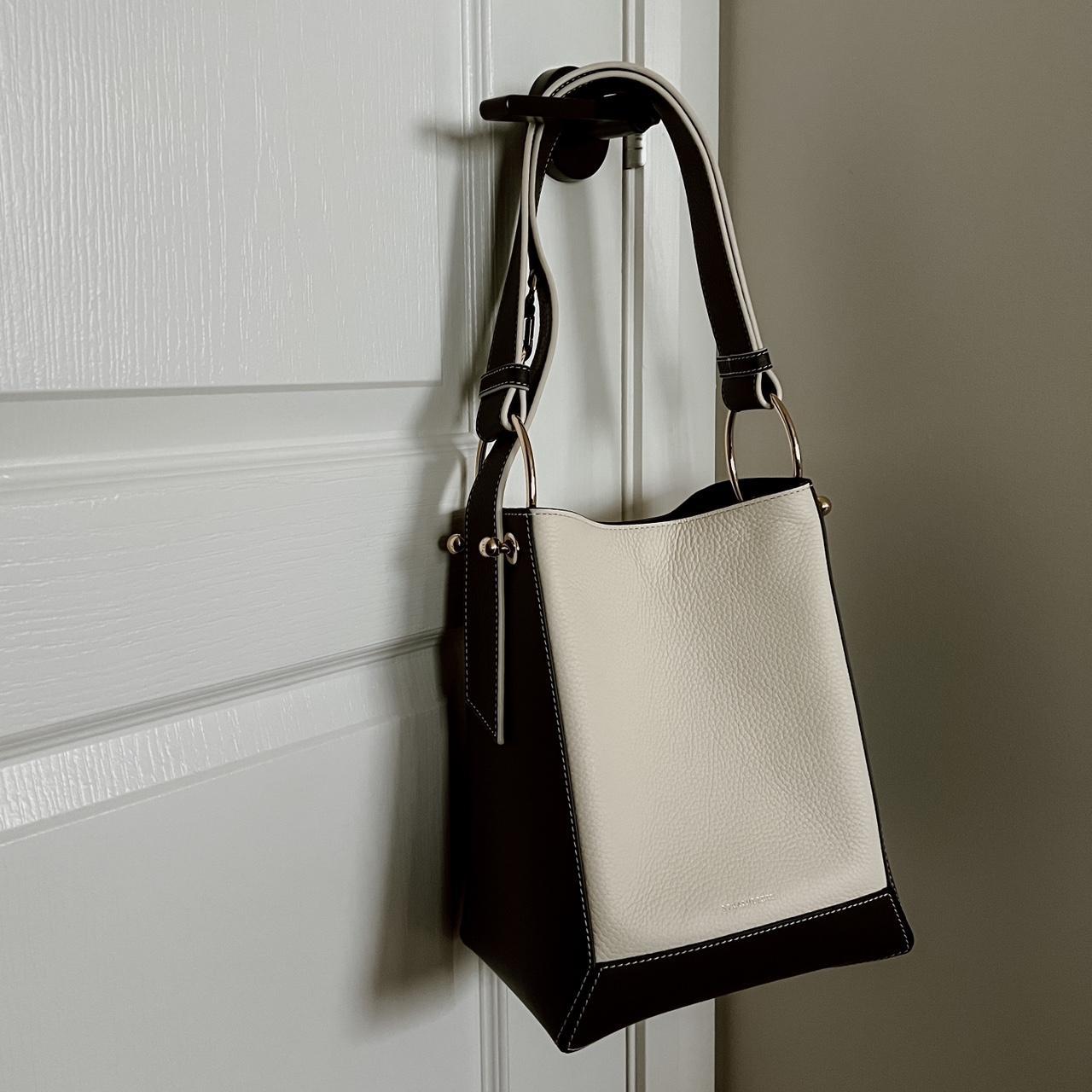 Strathberry】 Lana Midi Bucket Bag Colour: black Depop