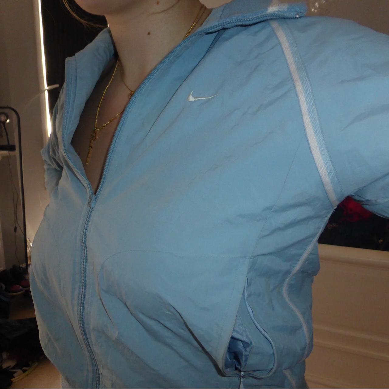 nike baby blue jacket