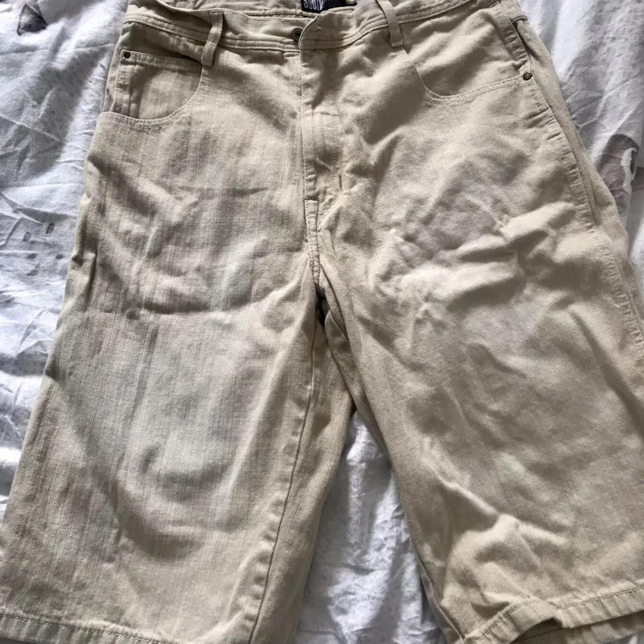 baggy southpole shorts • size 36w • 10/10... - Depop