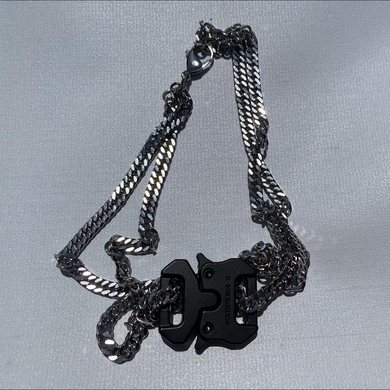 Men's Silver and Black Jewellery