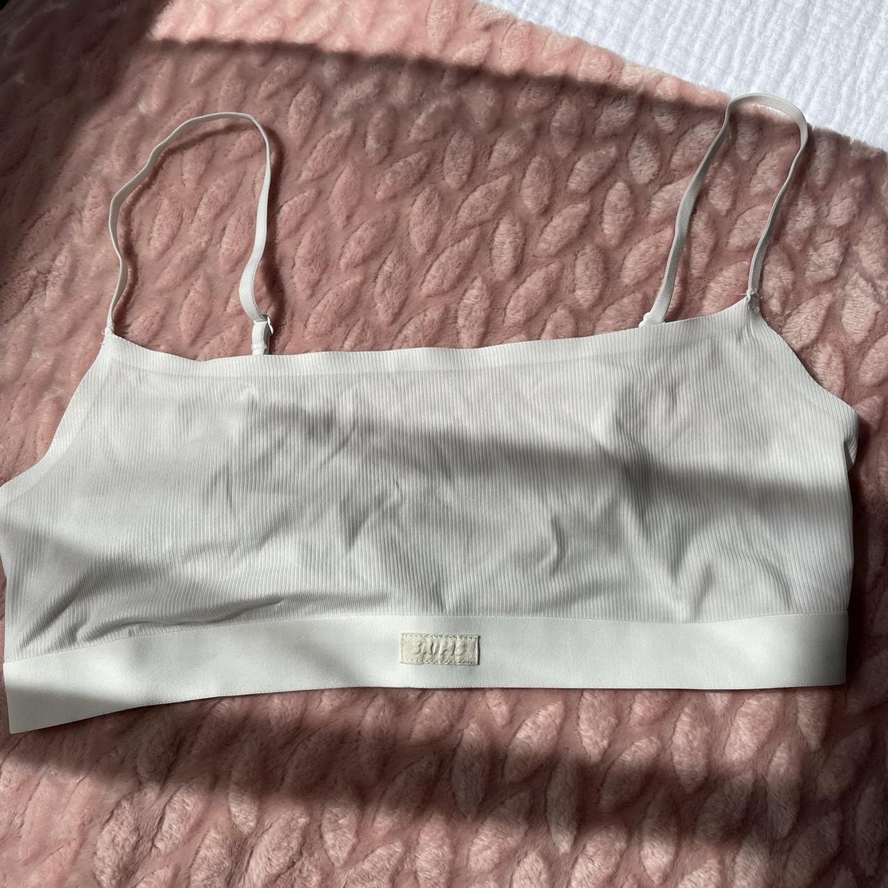 size small skims bra! super cute and barely... Depop