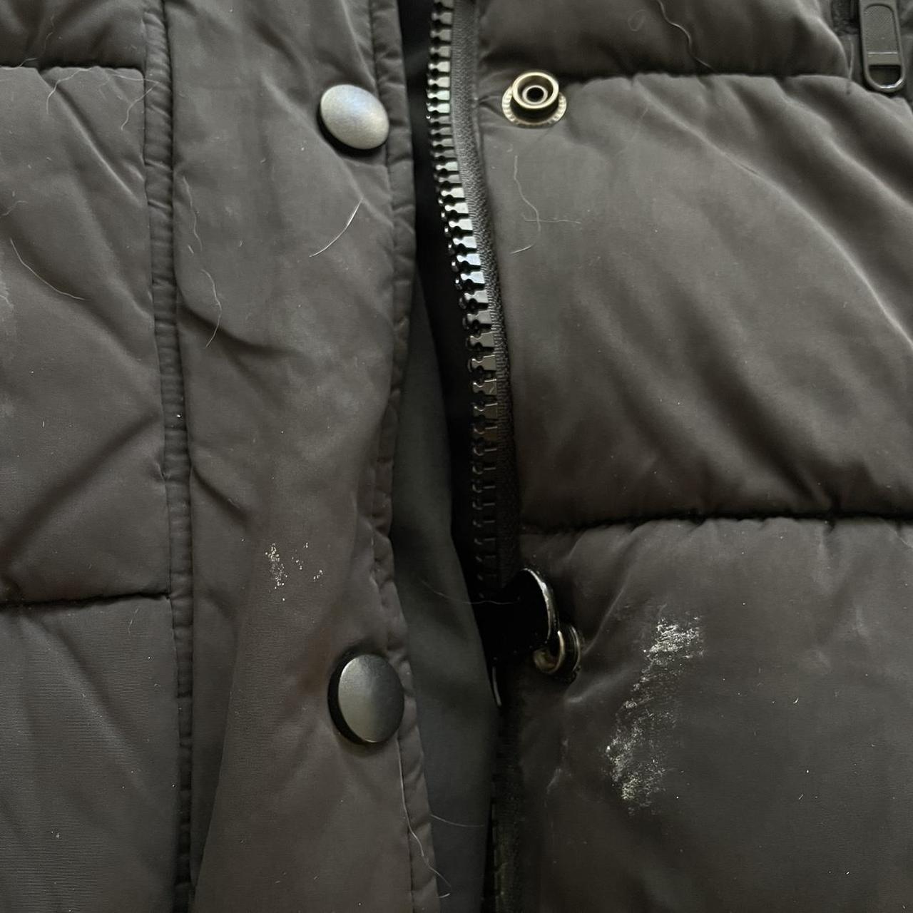 urban outfitters puffer jacket stains shown in... Depop