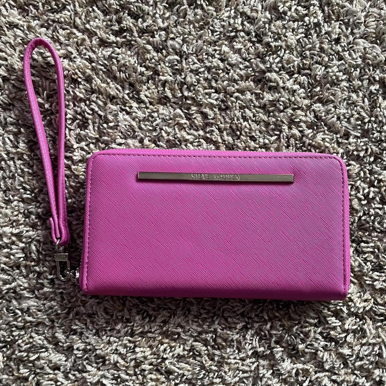 Pink steve madden online wallet