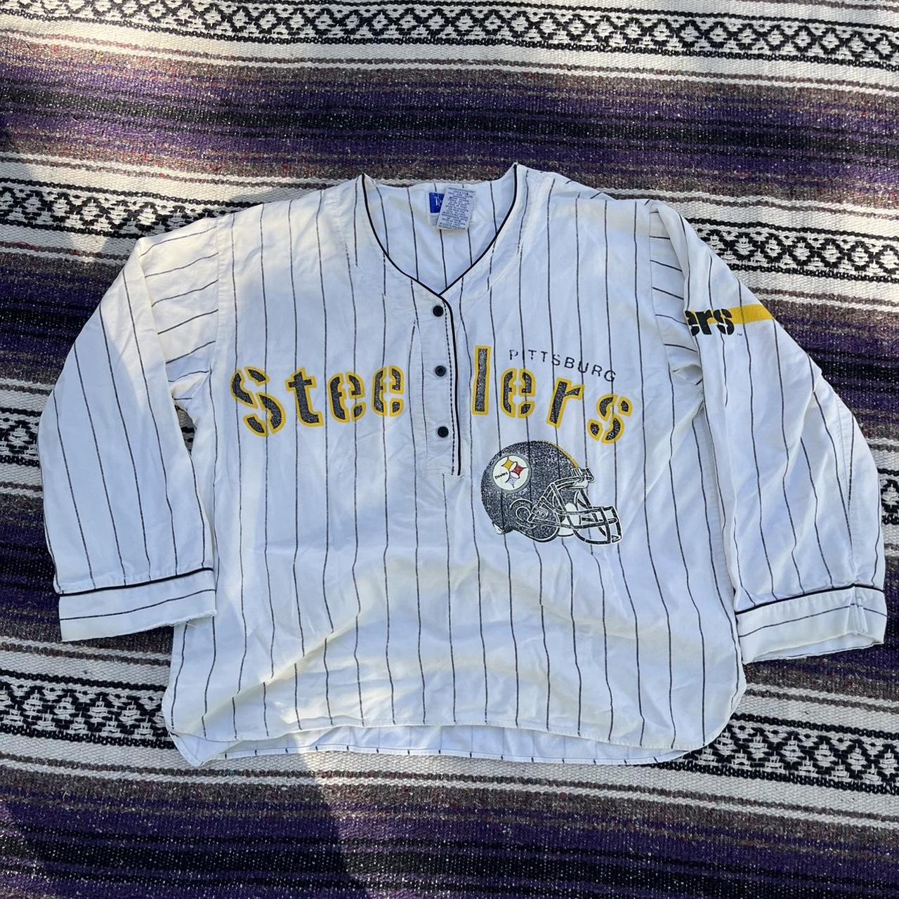 Vintage 90's Pittsburgh Steelers Jersey Size - Depop