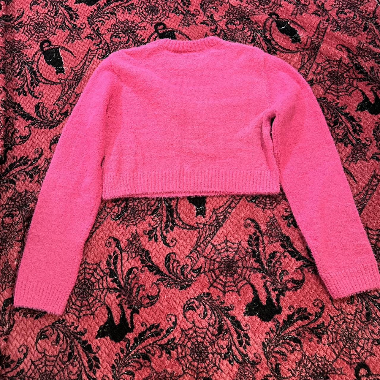 Sanrio Women's Pink and Black Sweatshirt (2)