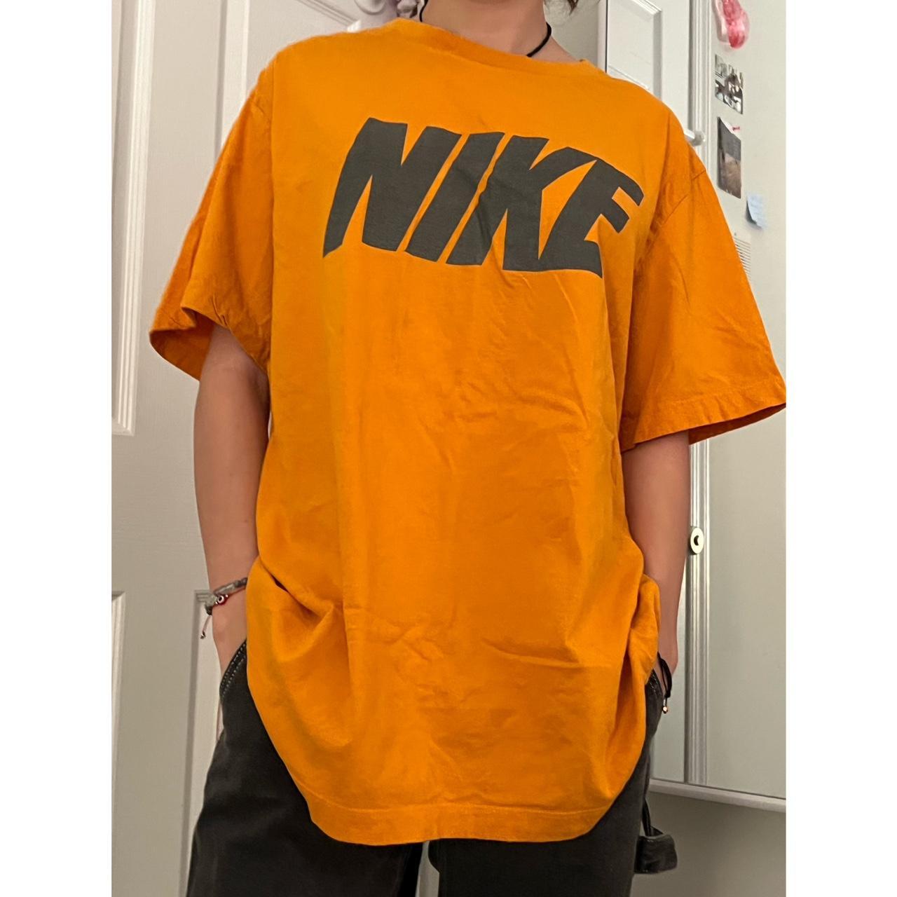 Nike Men's T-Shirt - Orange - XL