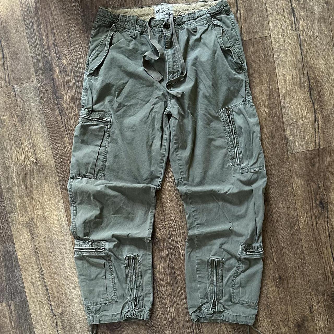 Cargo hot sale zipper pants