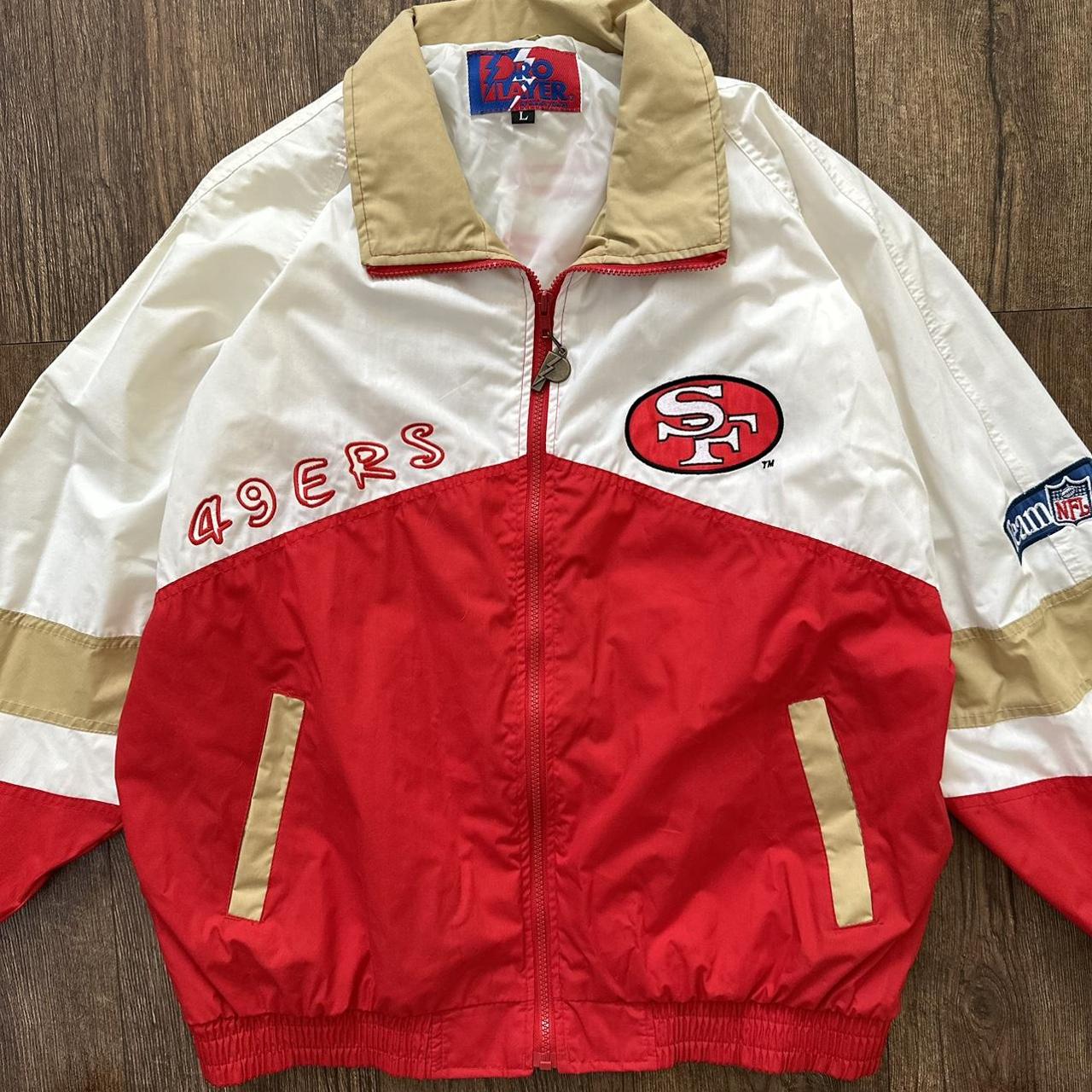 Vintage 90s San Francisco 49ers Pro Player Jacket - Depop