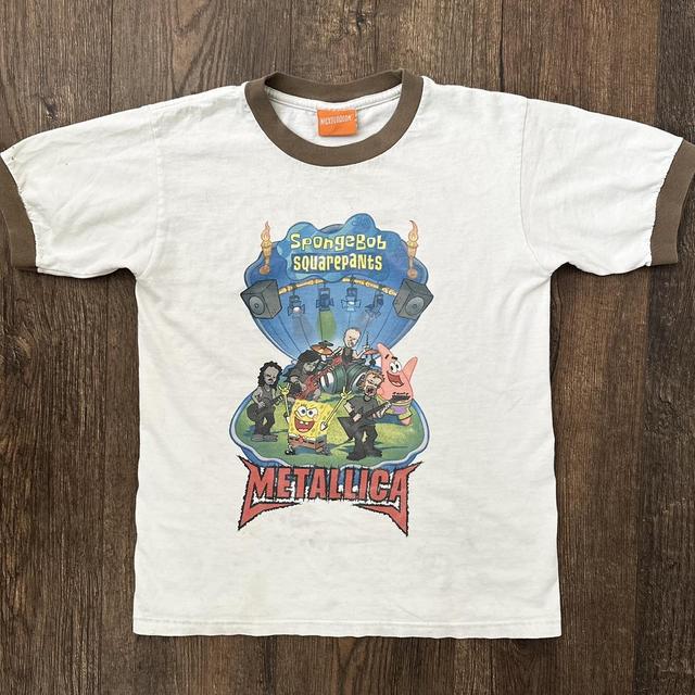 spongebob metallica shirt