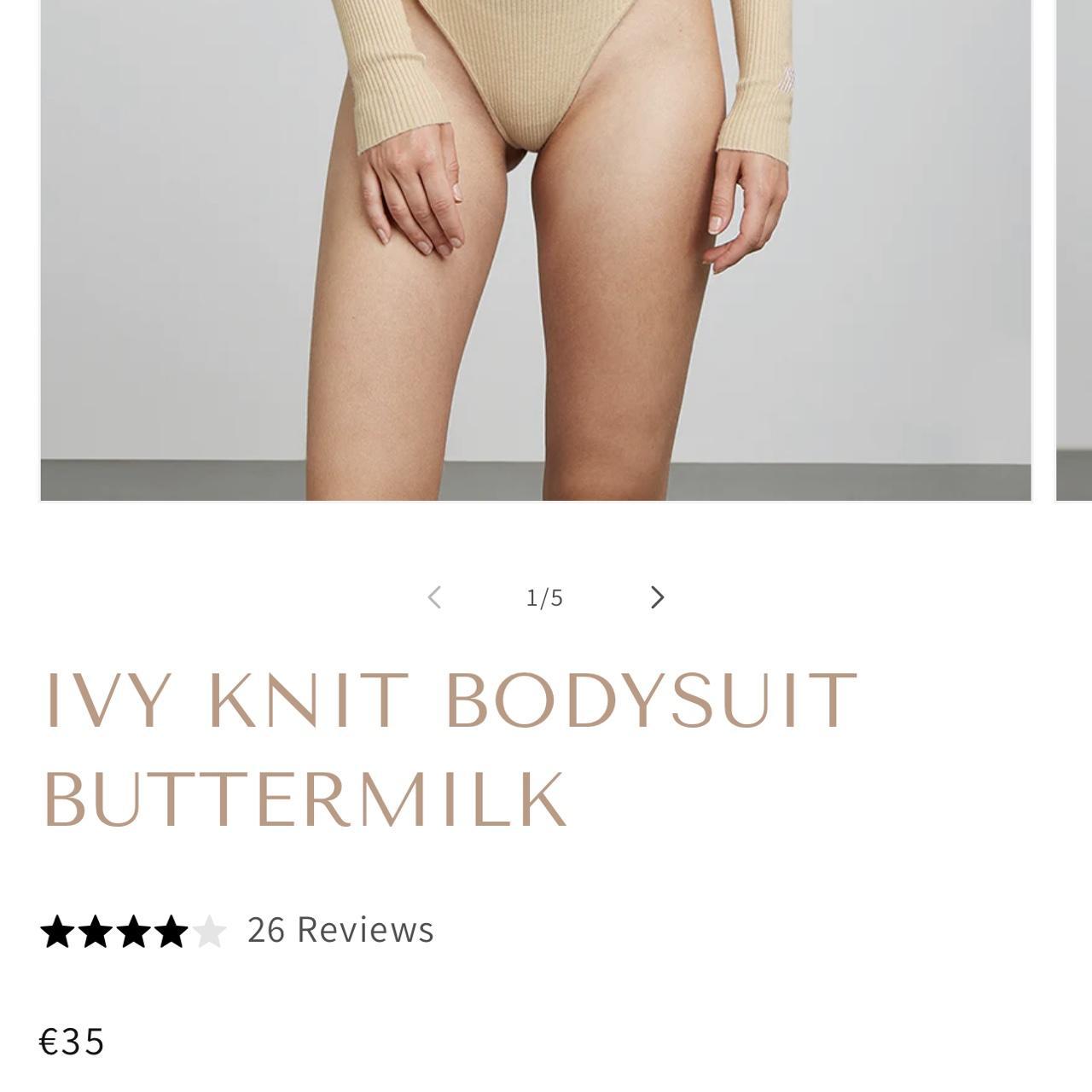 IVY Knit Bodysuit Grey – 4TH ARQ
