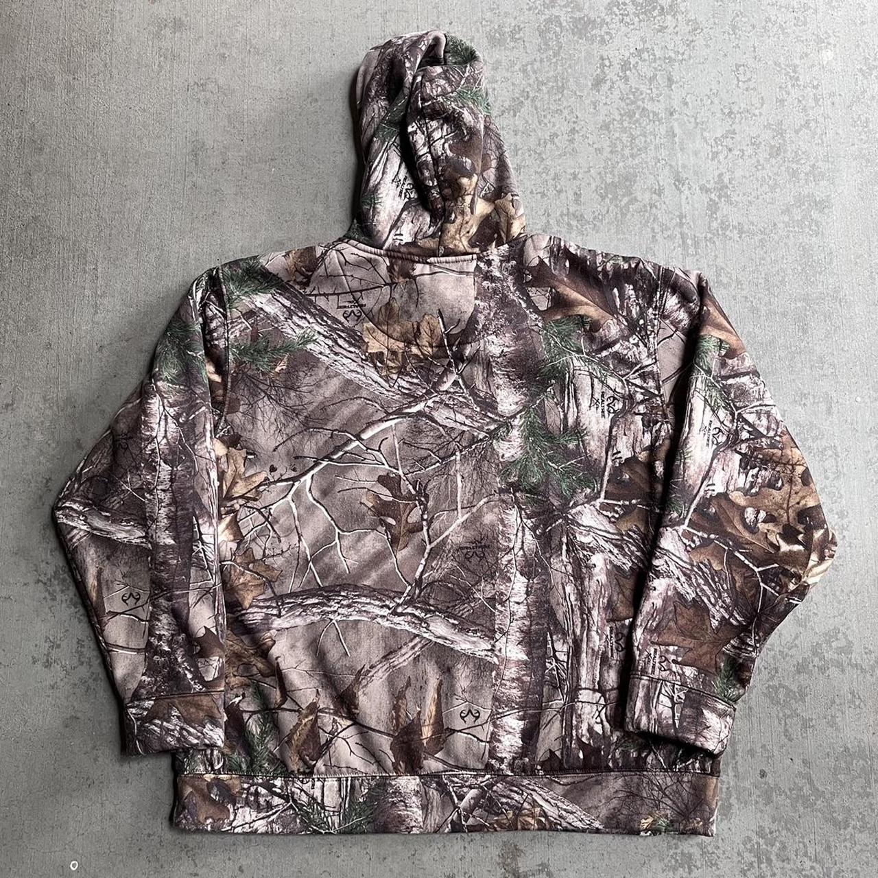 Carhartt Camouflage Hunting Sweatshirt Hoodie Boys - Depop