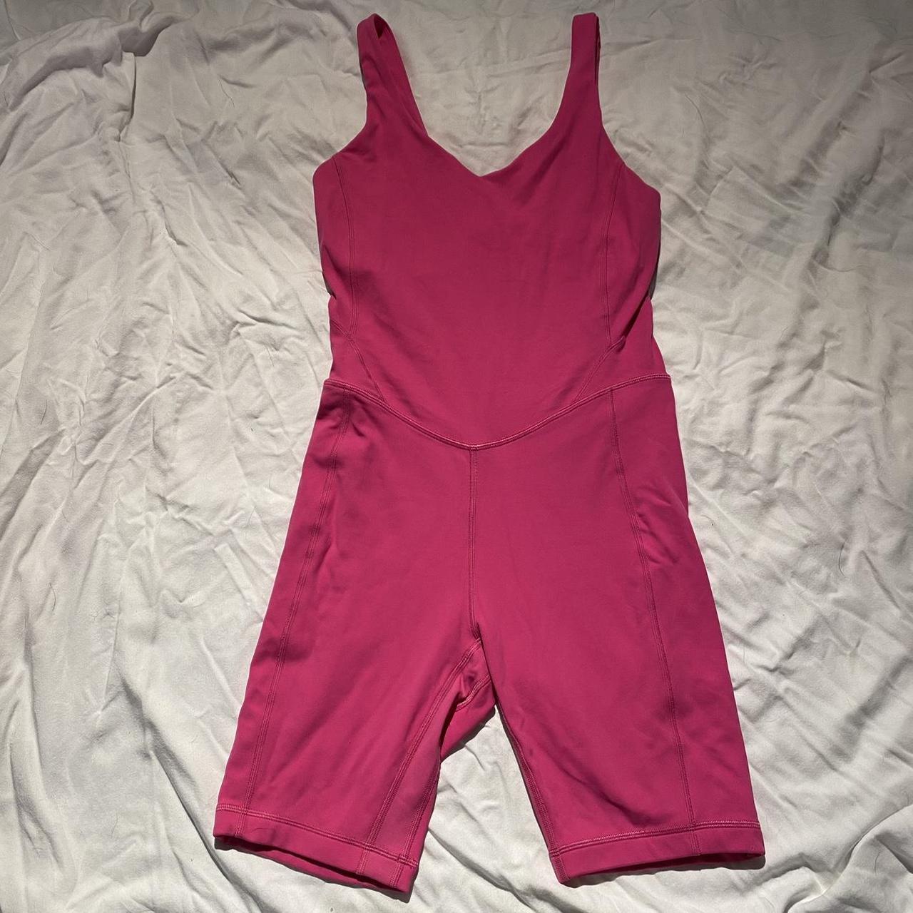 NOT FOR SALE Lululemon Align Bodysuit Hot Pink / - Depop