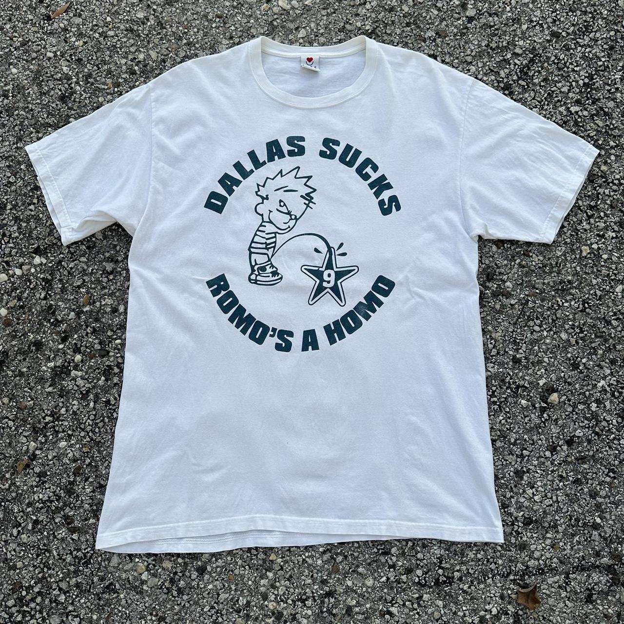 Dallas Cowboys Sucks Romos A Homo Funny T-Shirt