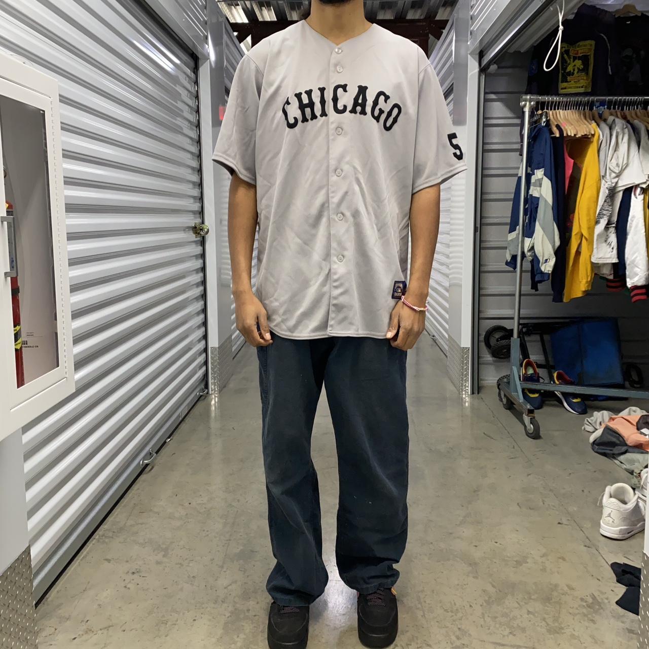 Vintage 90s White Sox Baseball Jersey, number - Depop