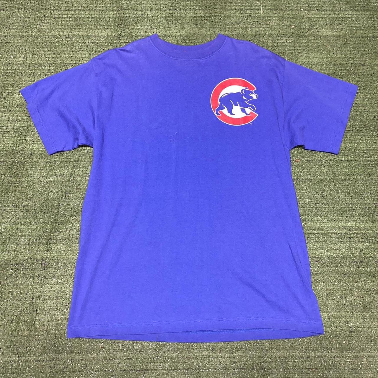 Vintage Chicago Cubs T-Shirt No Tags Size: Large - Depop