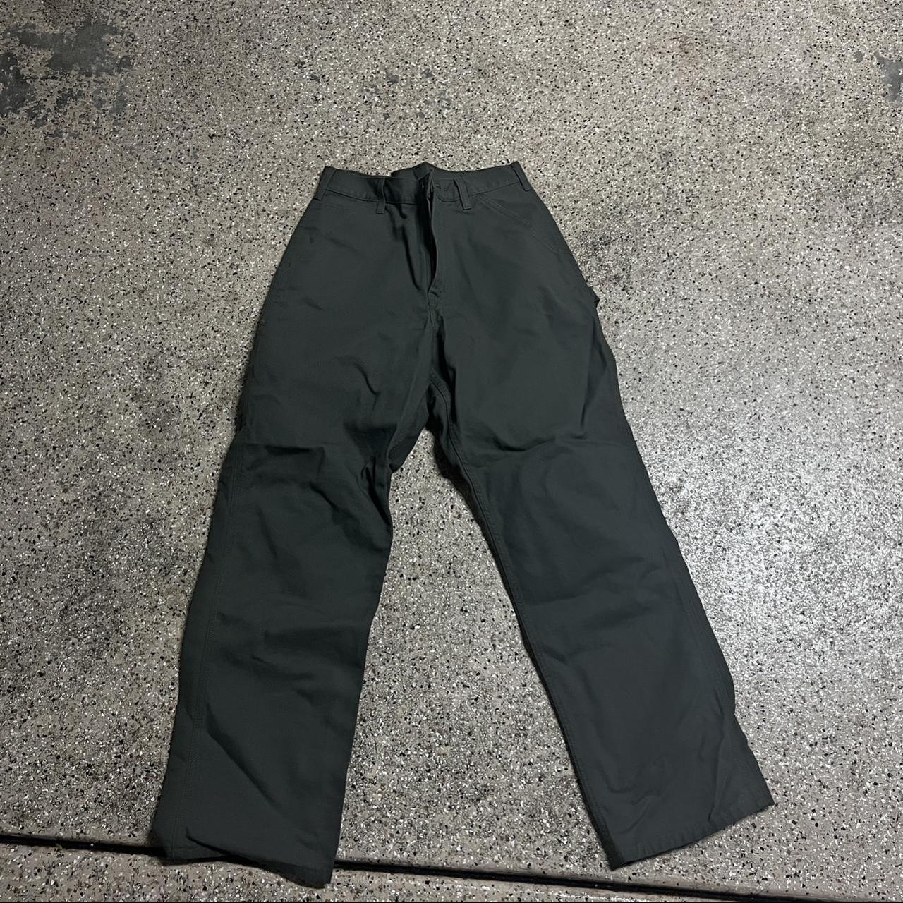 Brand new with tags olive carhartt carpenter pants... - Depop