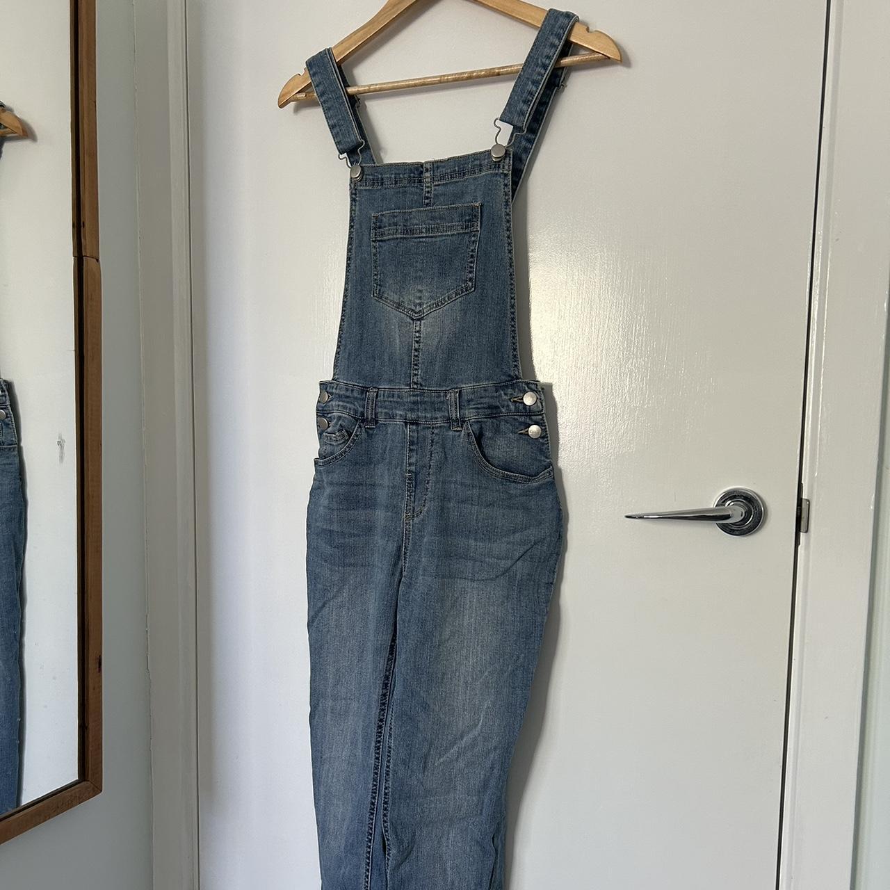 DOTTI DENIM OVERALLS super cute overalls Depop