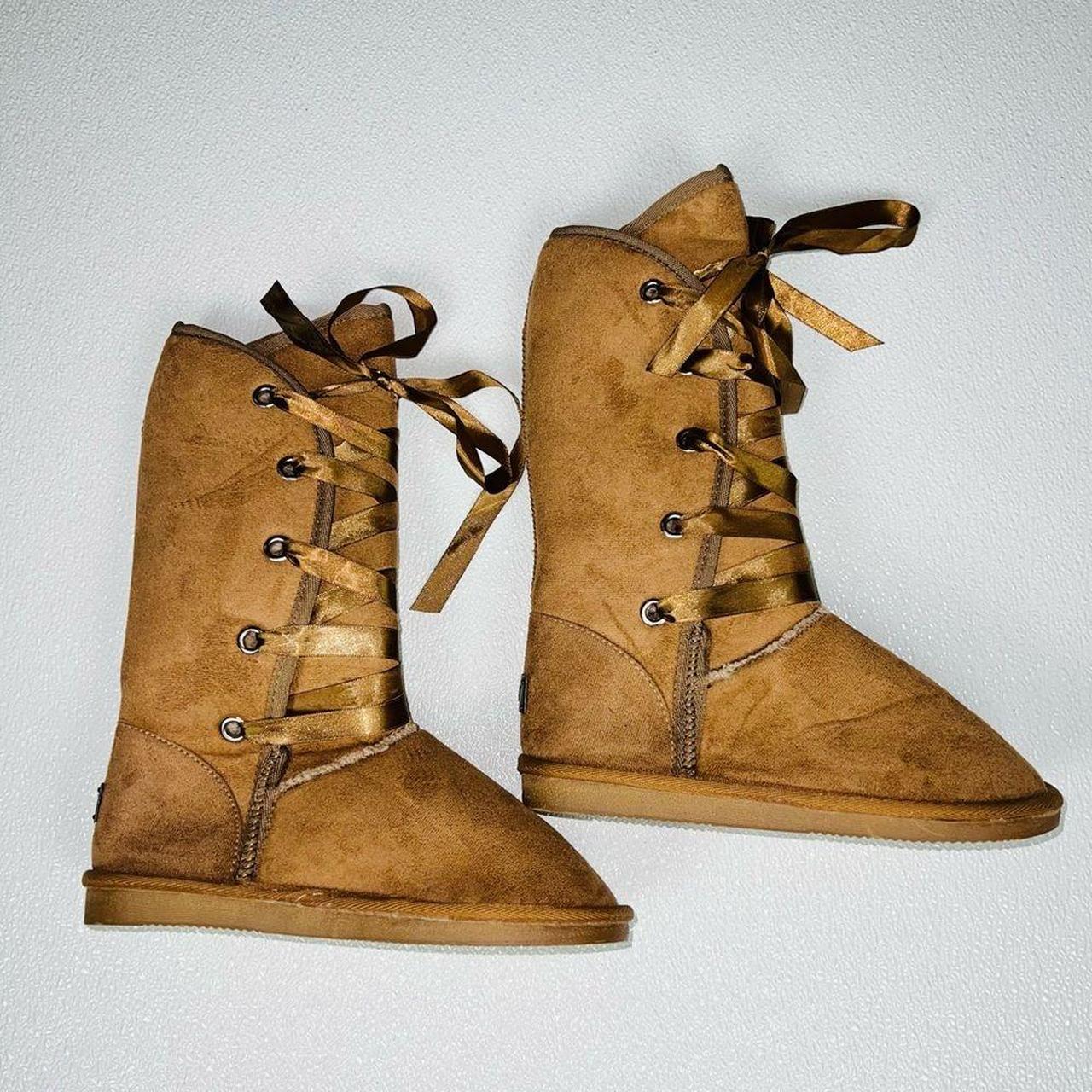 Womens Tan Boots Depop