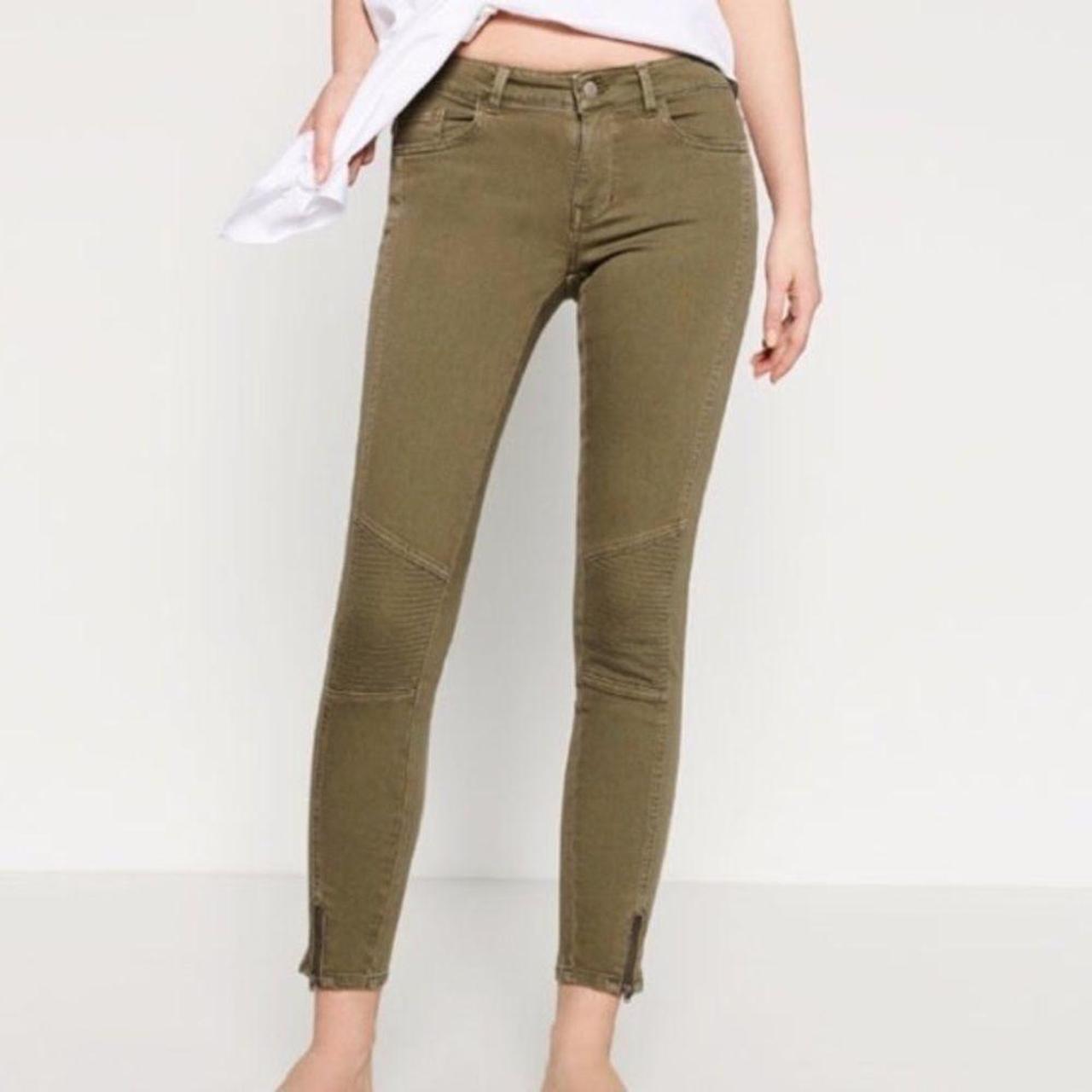 Olive colored jeans store ladies