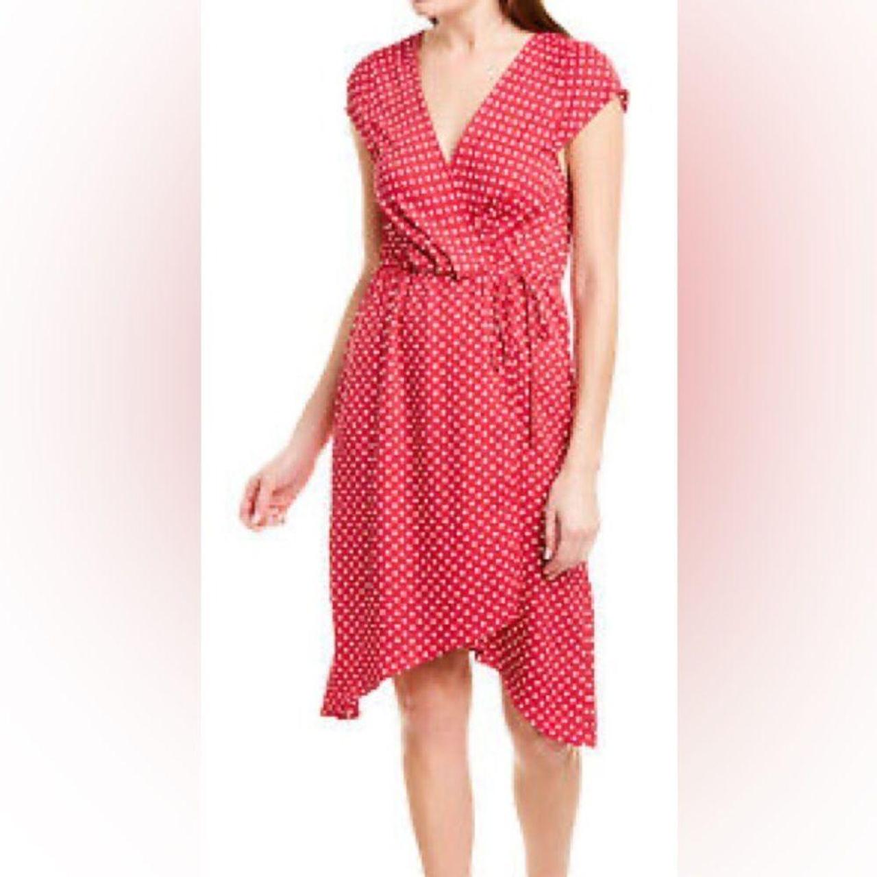 Bcbg polka dot dress hotsell