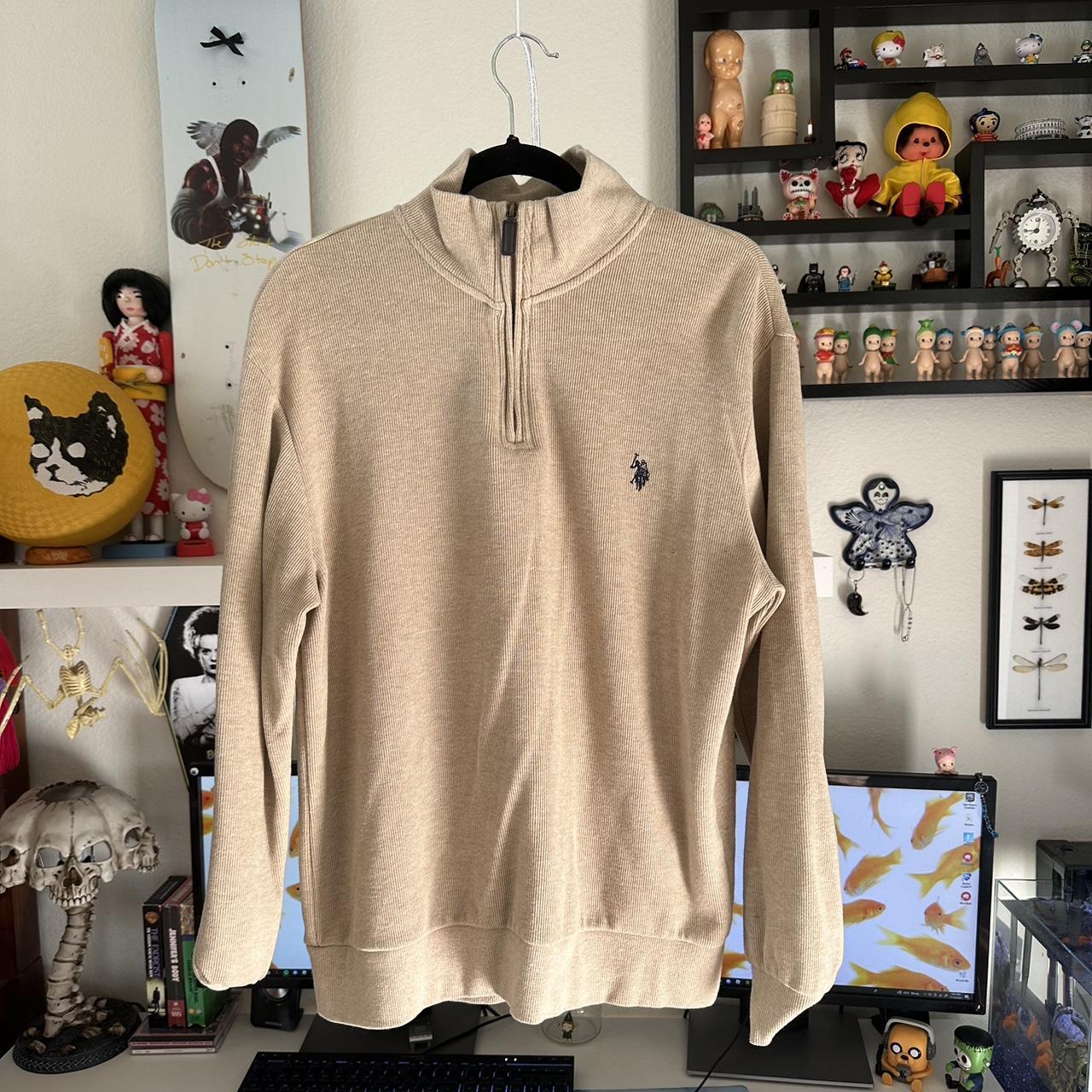 Us polo half sales sleeve sweater