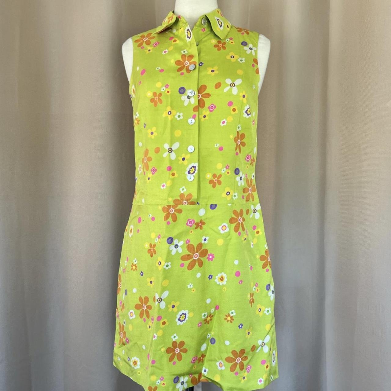 Saks floral outlet dress