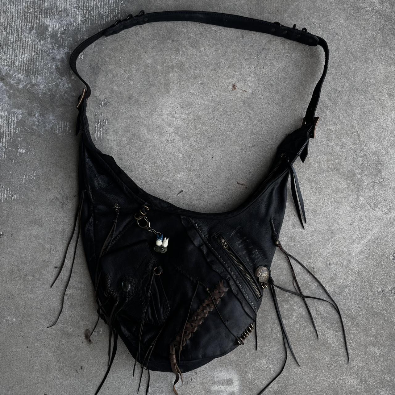 14th Addiction Leather Clasp Backpack Type of shit | Depop