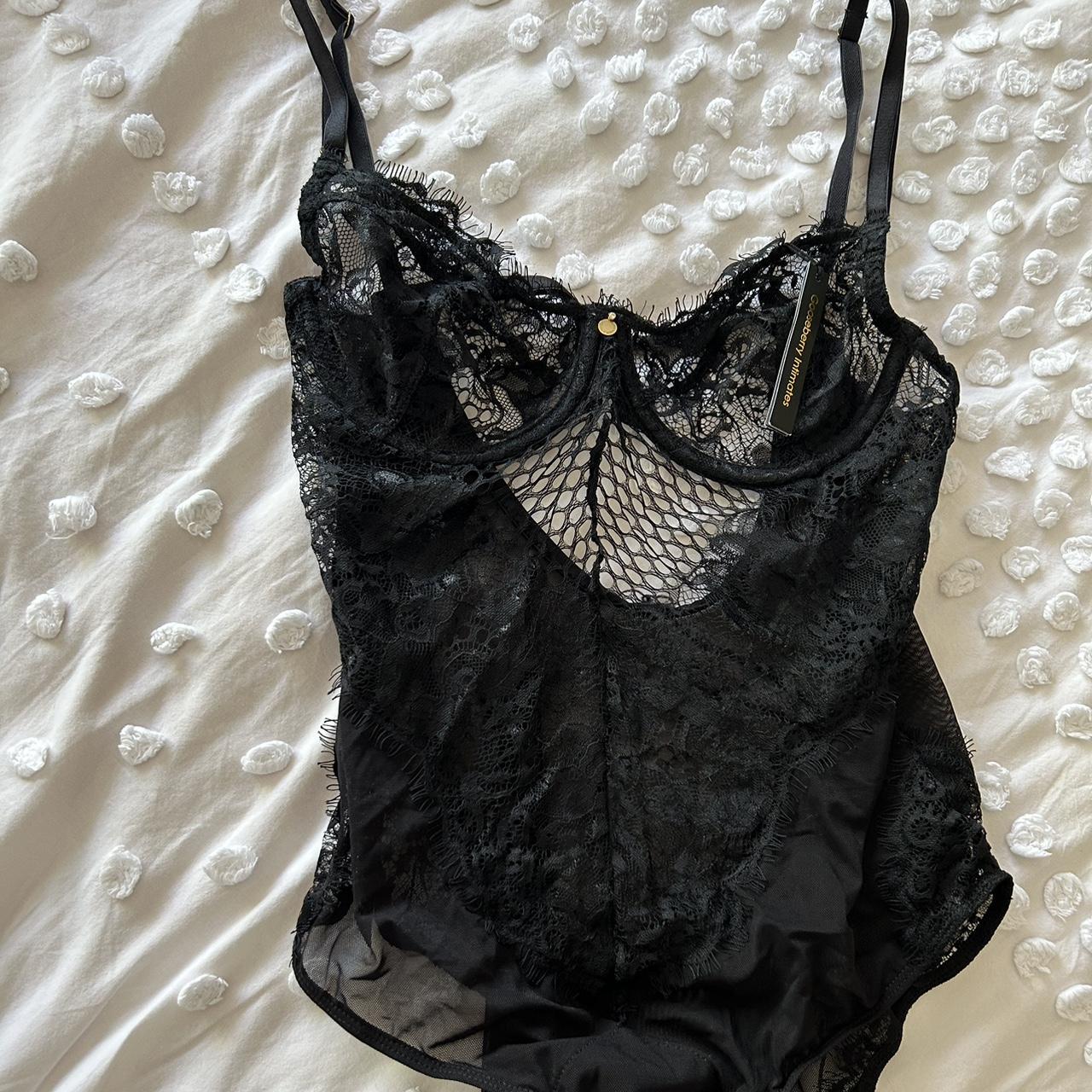 GOOSEBERRY honey bee black one piece BNWT - Depop