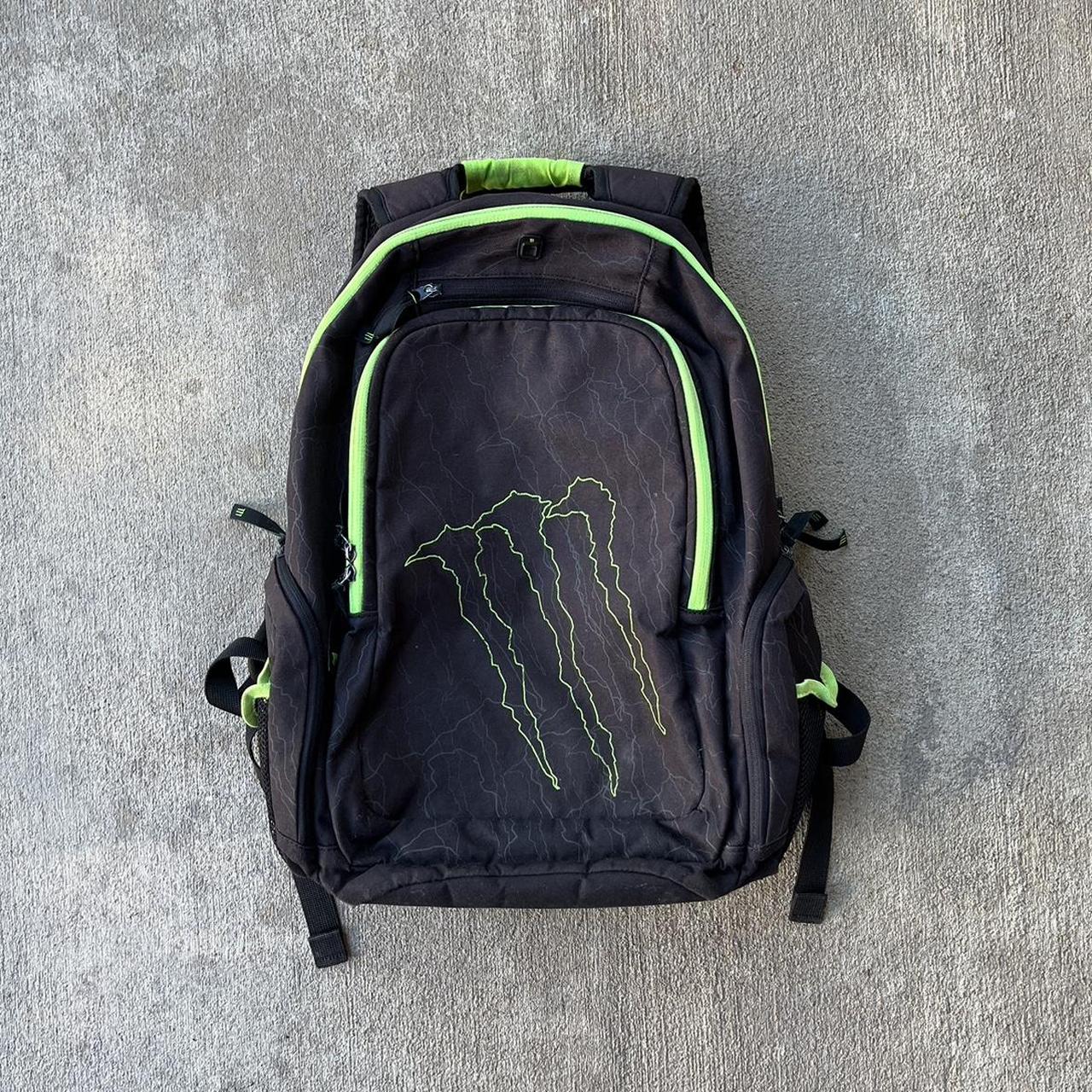 Monster energy shop backpack for tabs