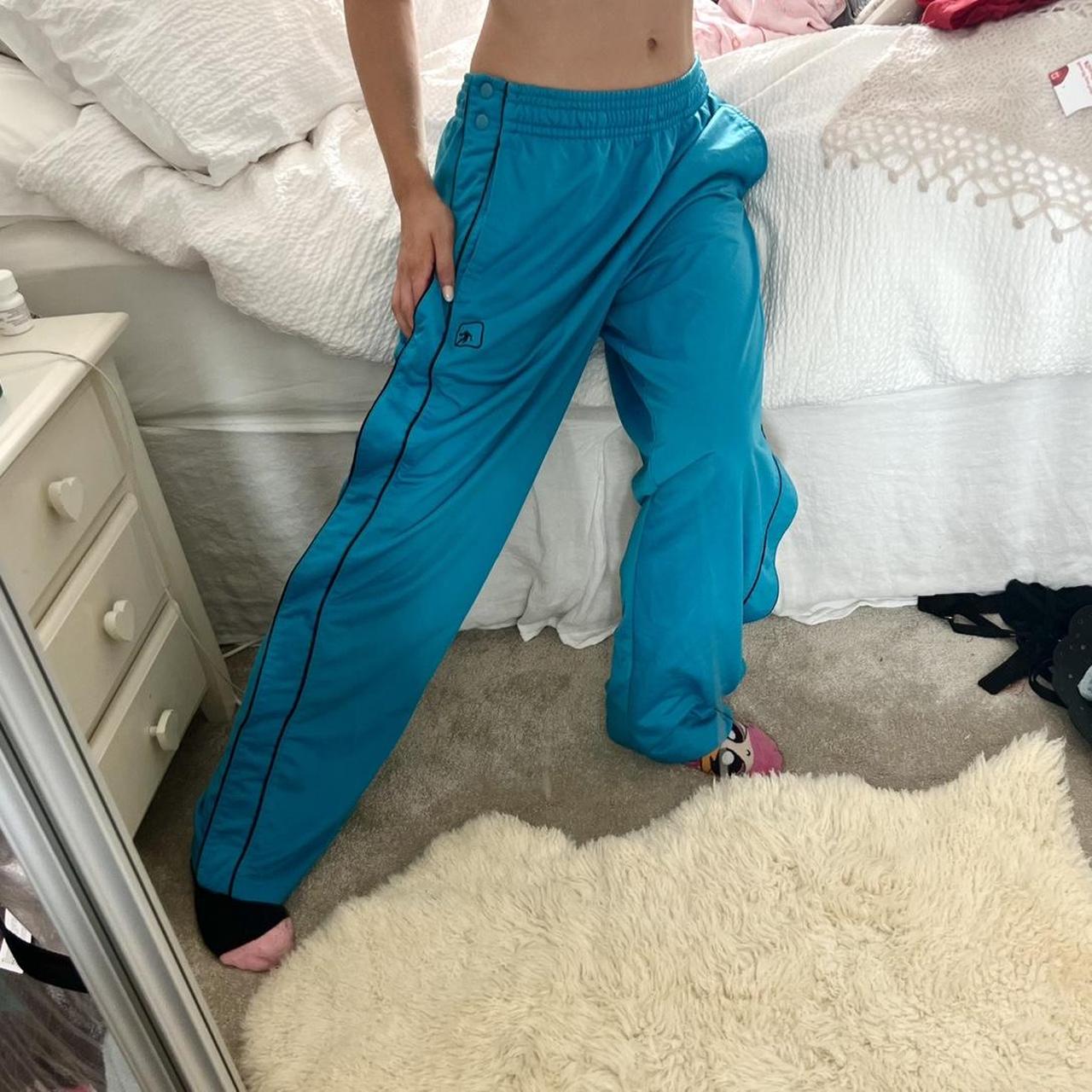 And 1 blue tracksuit bottoms. Super cool bright... Depop