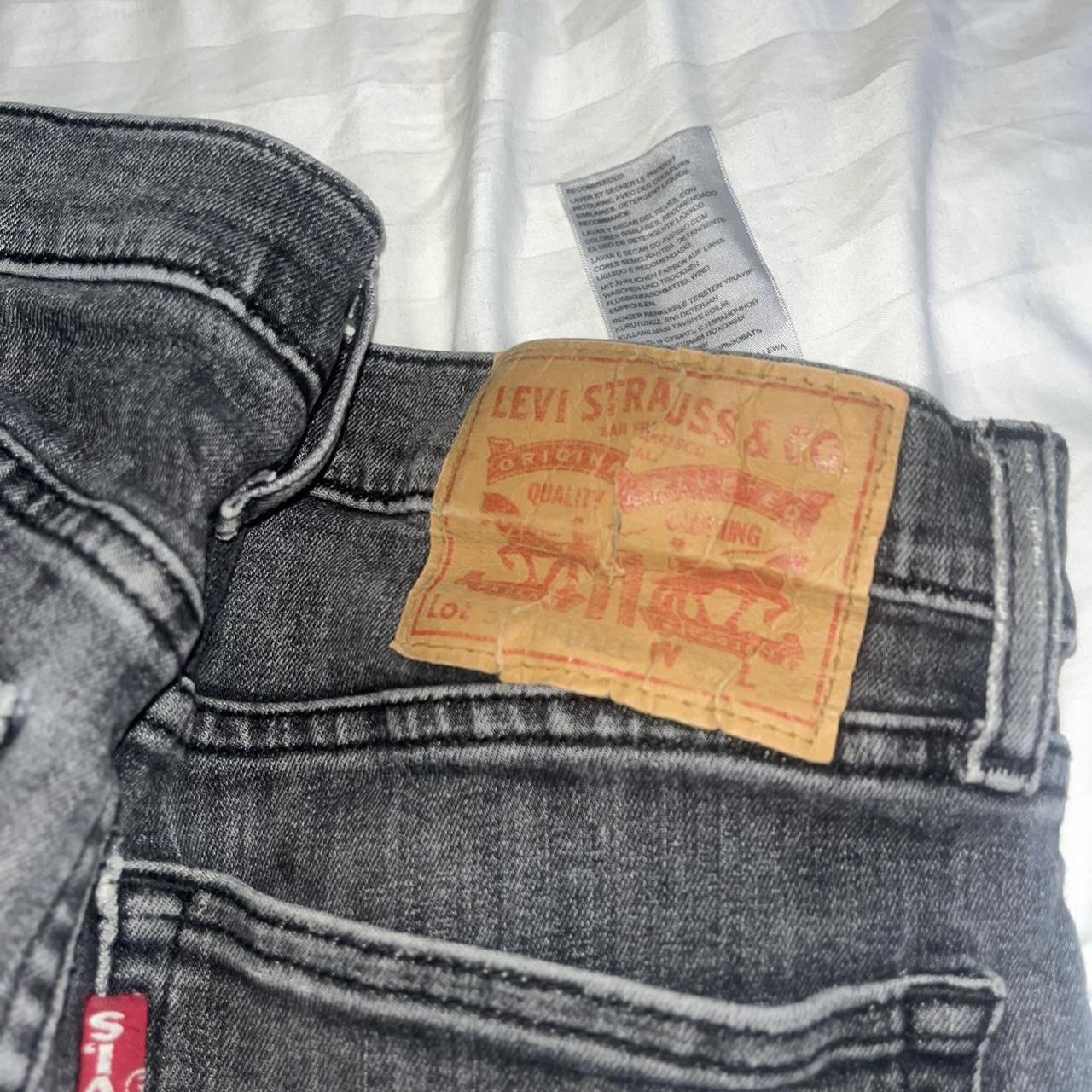 Levi’s skinny jeans crotch rip can be repaired w32l32 Depop