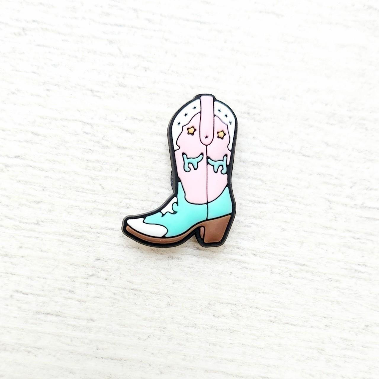 Super funky cowboy Boots 🤠 Jibbitz BRAND NEW 📦... Depop