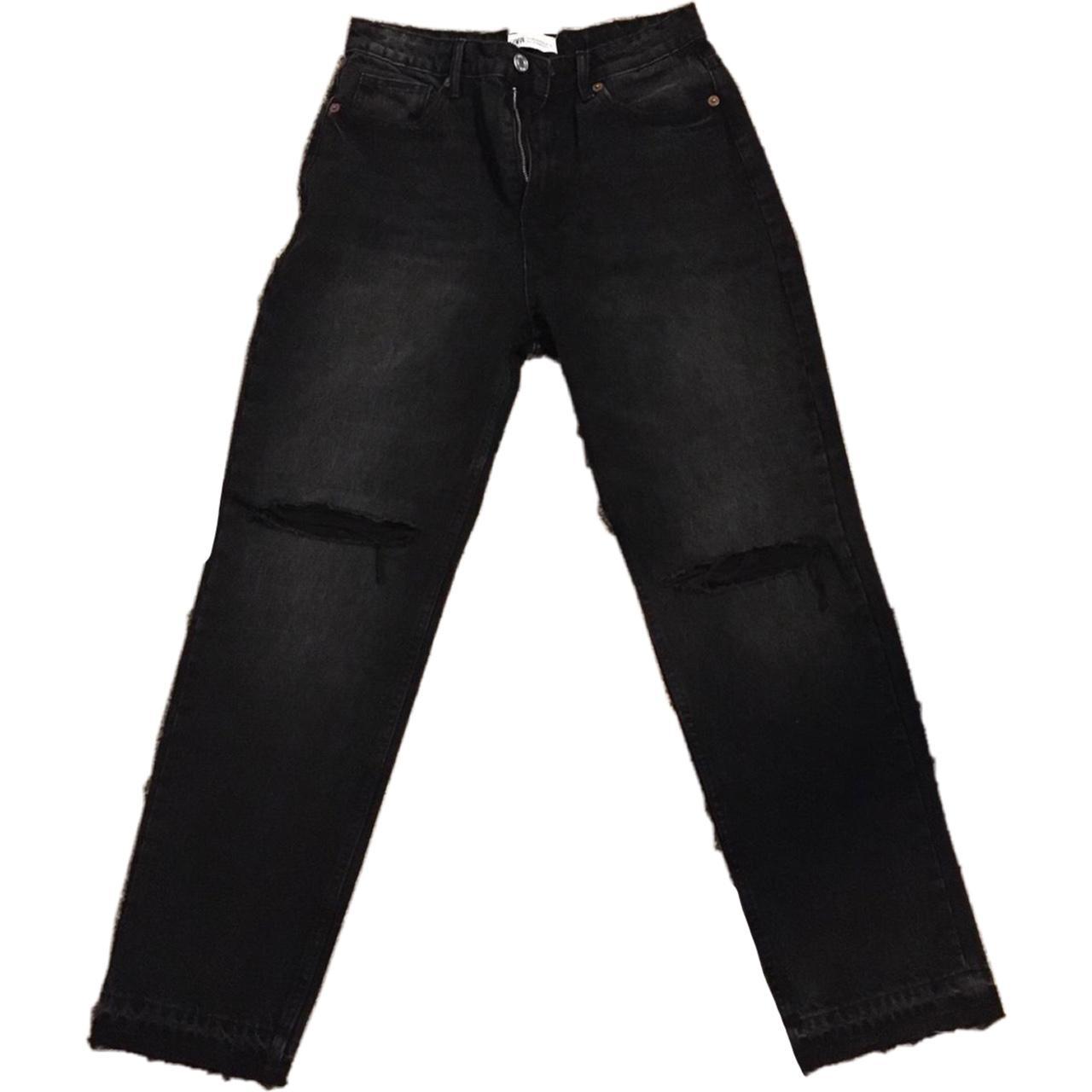 Zara Women's Black Jeans Depop