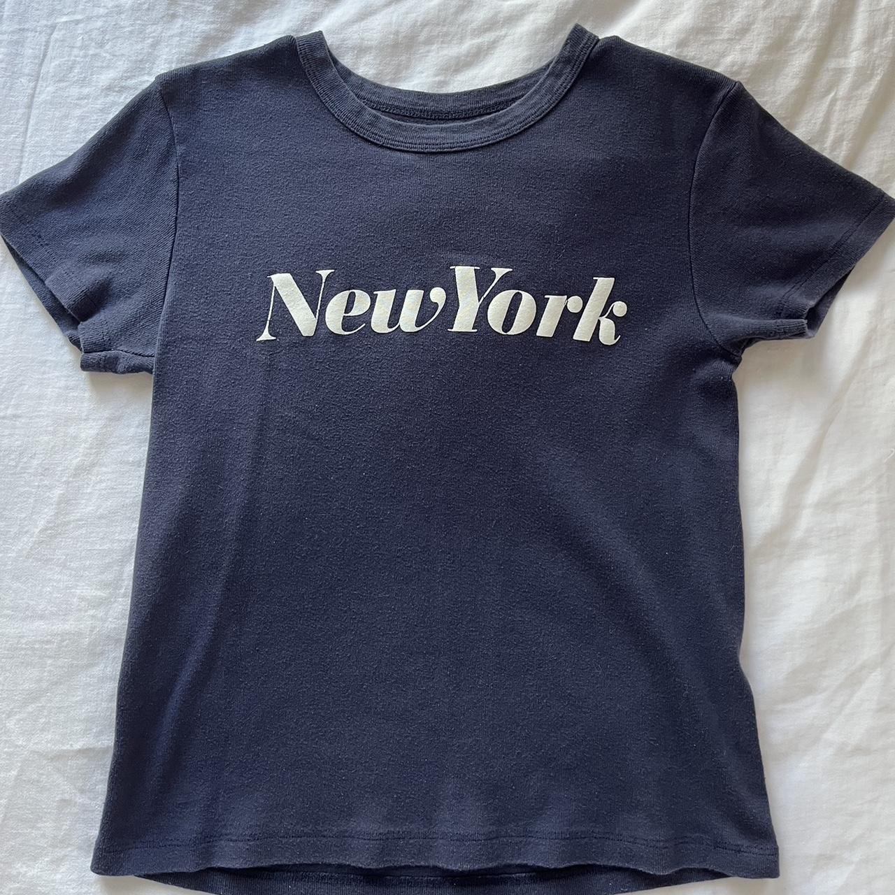 Brandy Melville baby tee -Open to trades -Open to... - Depop