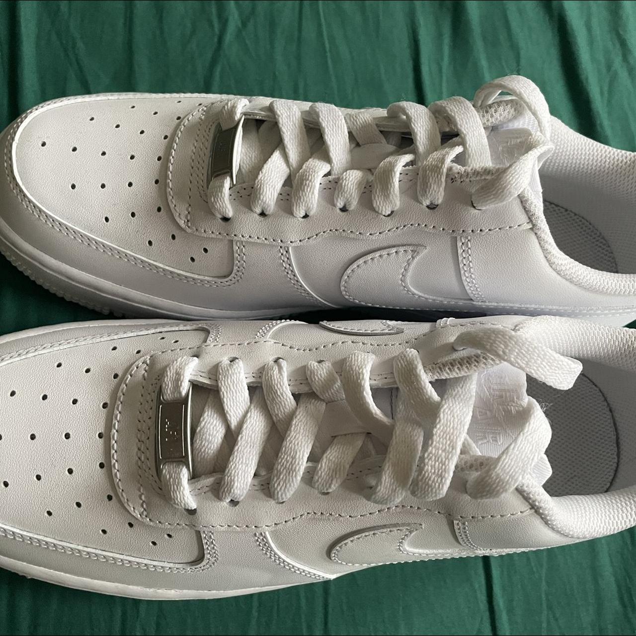 BRAND NEW AIRFORCE 1 WHITE Size 6 !!! Never worn,... - Depop