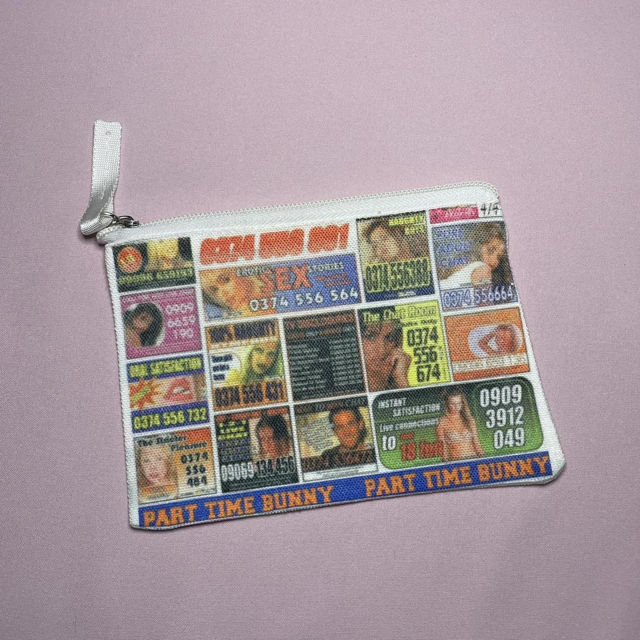 4x6 inch mini pouch bag Advertisement design Hand... - Depop