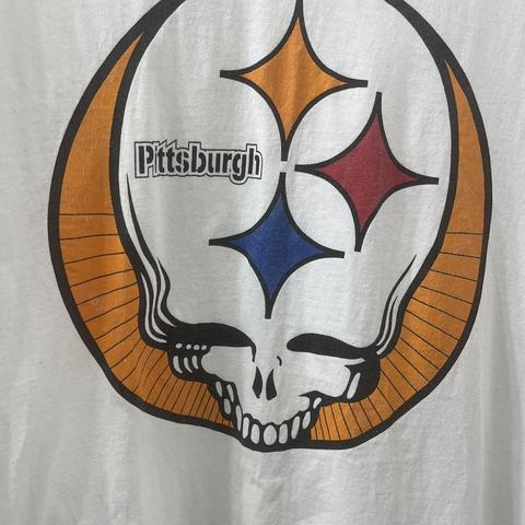 Grateful Dead Steelers tee. Blank back #steelers - Depop