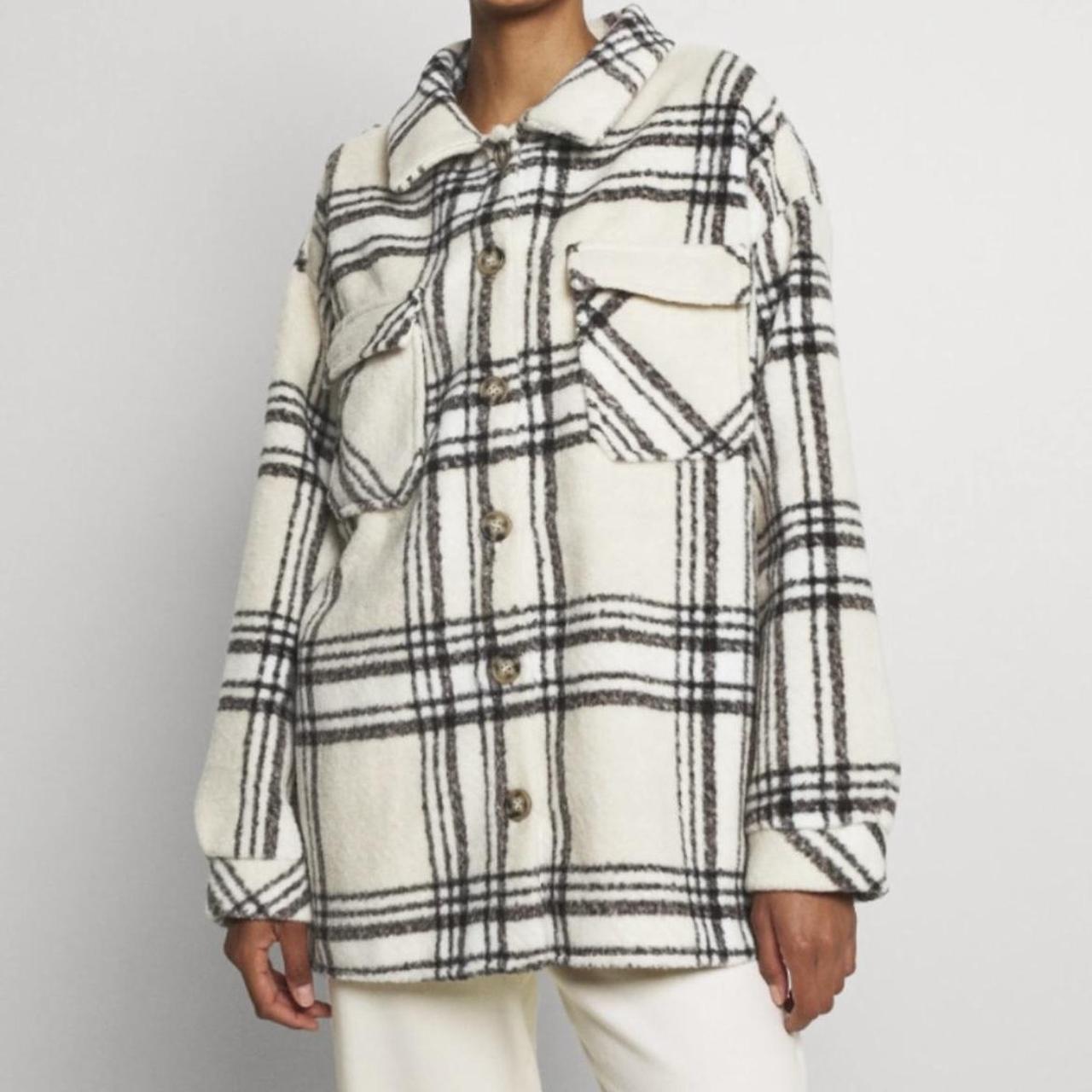 Petite barely worn shacket Depop