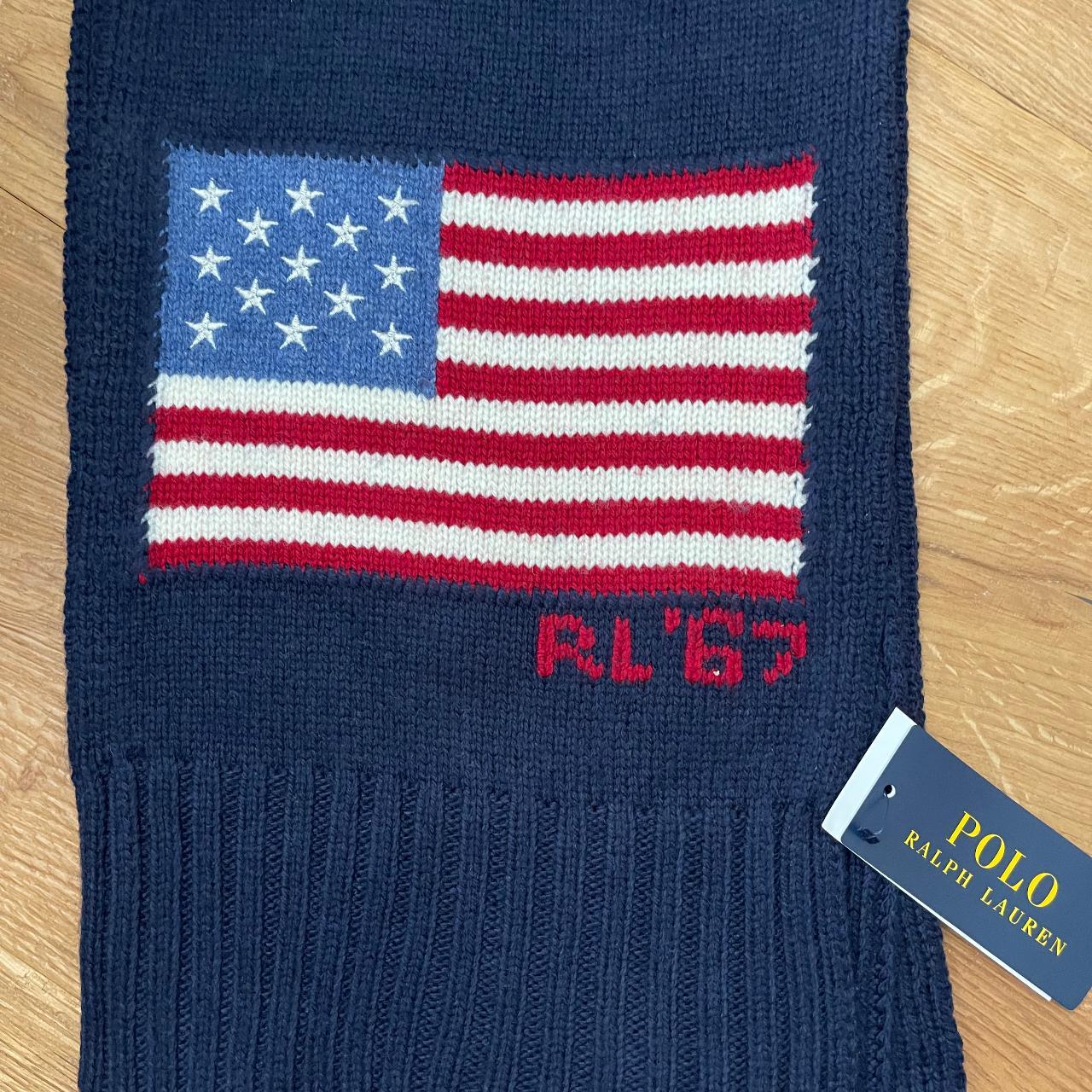 Polo Ralph Lauren Wool Scarf Knitted Merino USA... - Depop