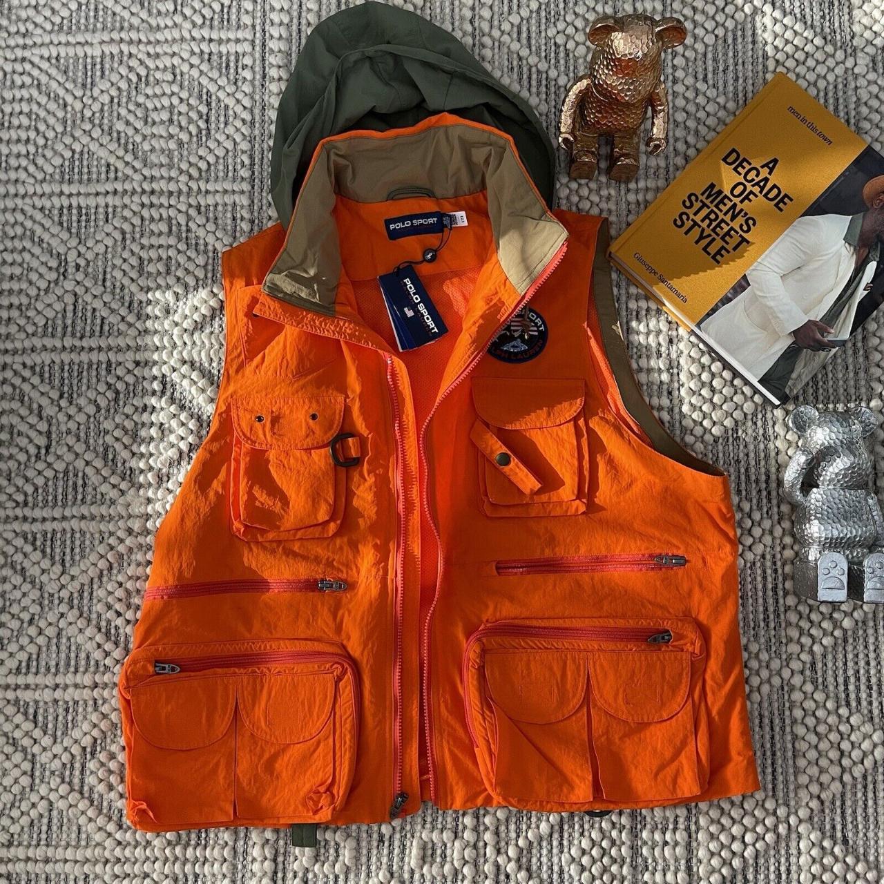 POLO RALPH Lauren SPORT VEST Utility Gilet Hooded Depop