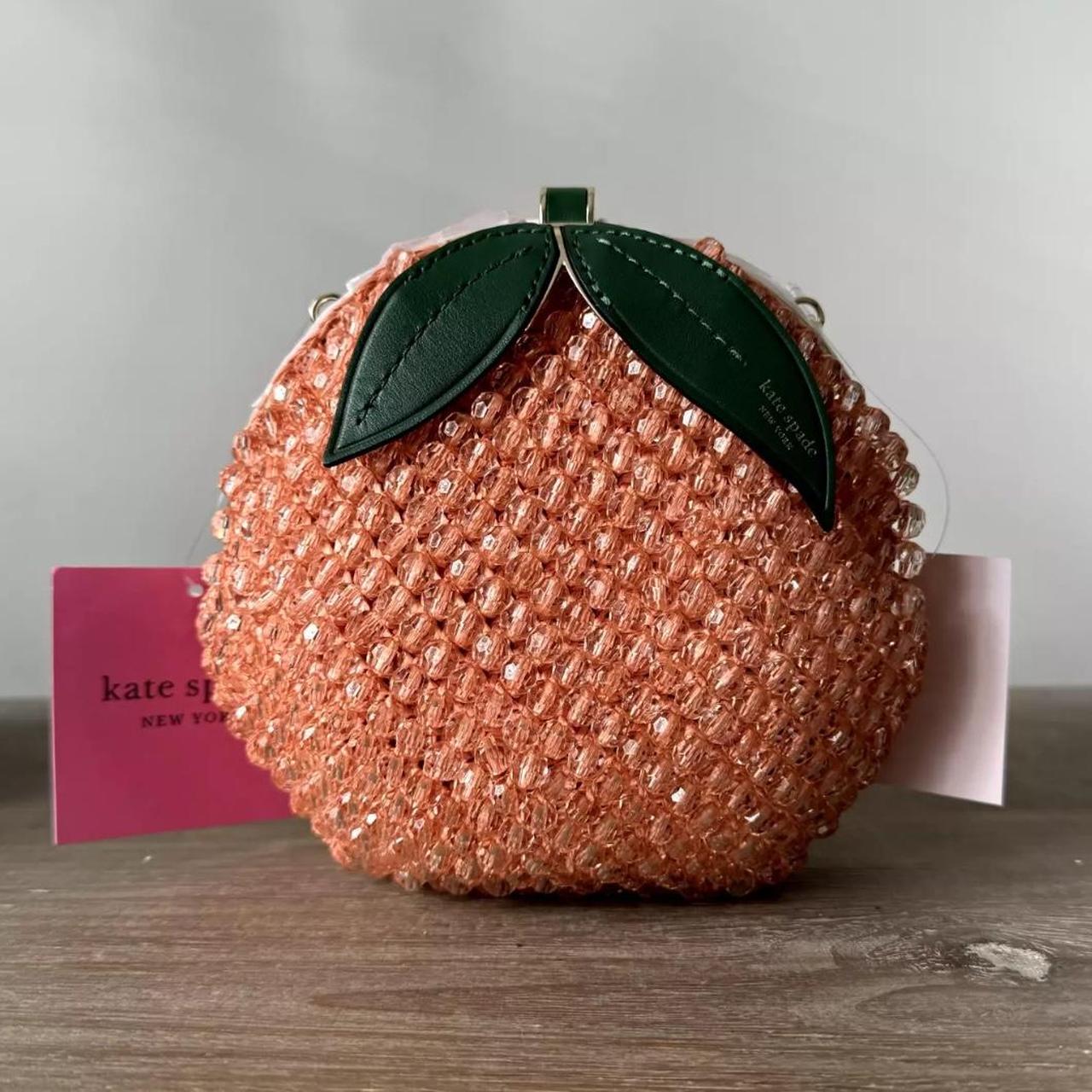 Kate Spade embellished Peach bag 3D Bellini Very | Depop