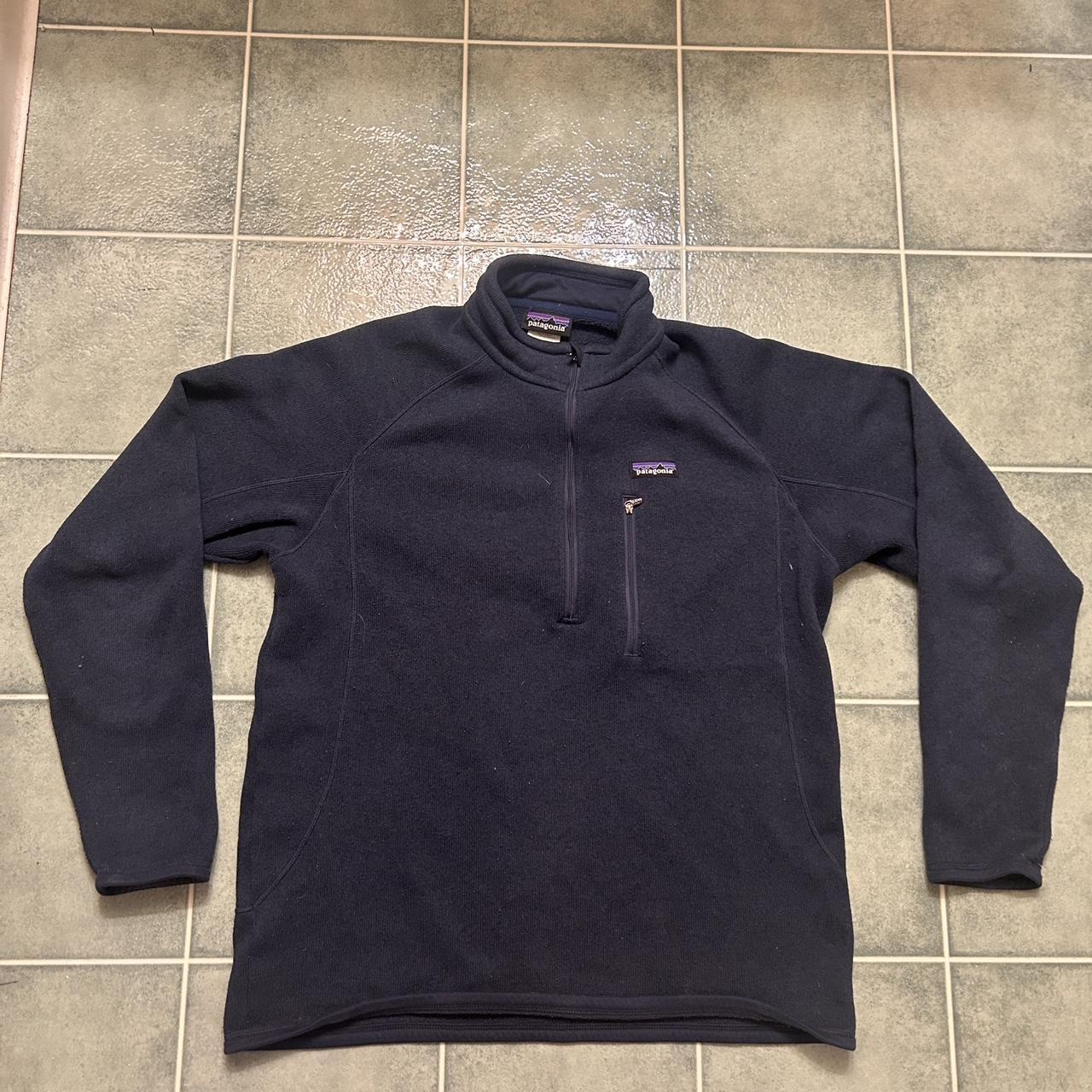 Super Clean Patagonia Quarter Zip Jacket - Depop