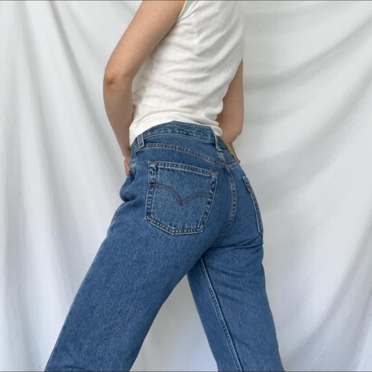 Levi's Women's Navy and Blue Jeans (3)