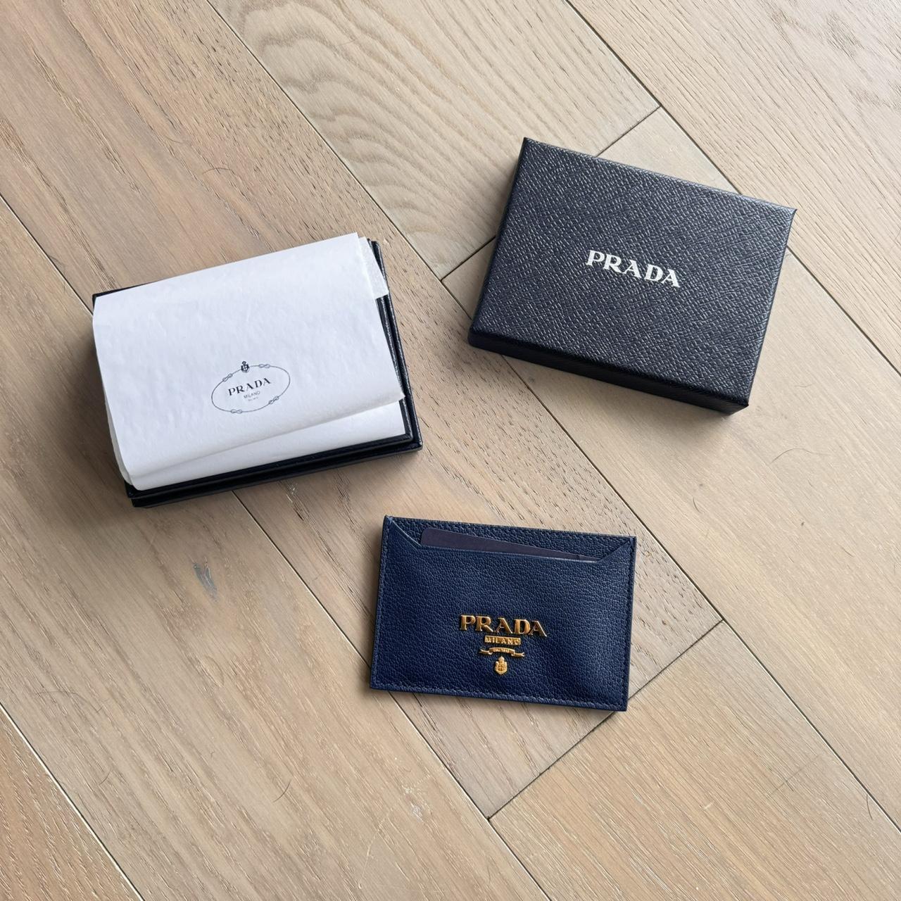 Authentic prada wallet hot sale