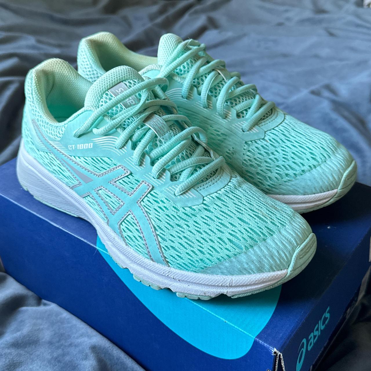 ASICS GT1000 7 Icy Morning Youth. Depop