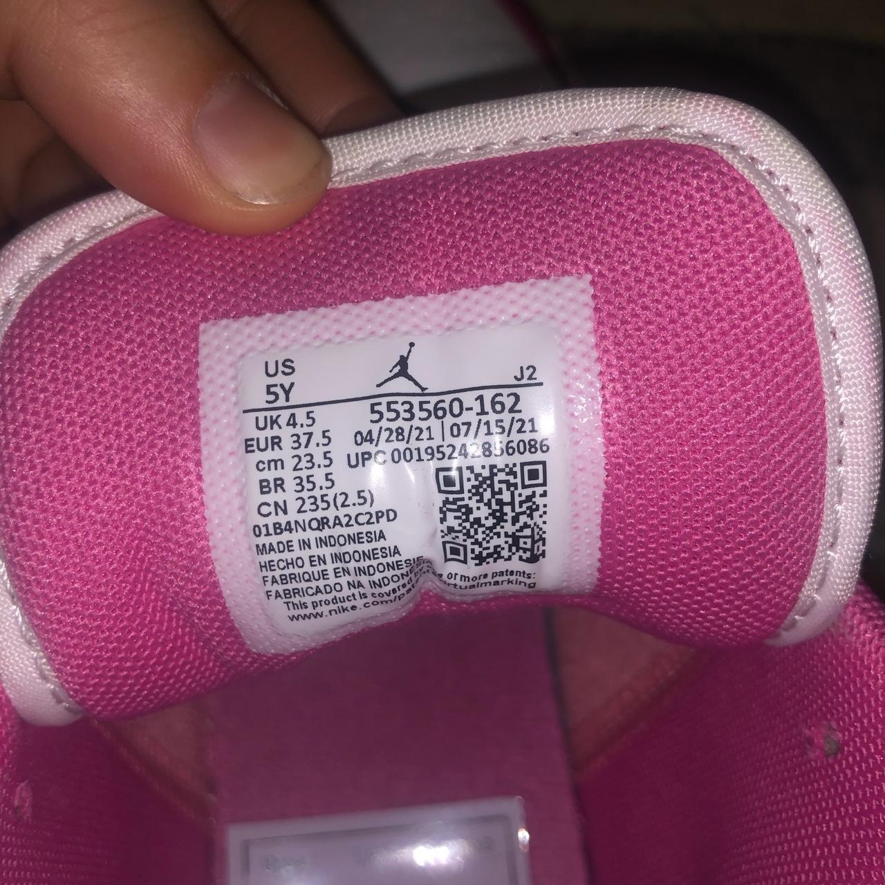 Air Jordan 1 Low Pink Red Eur 37.5 Au 6.57 Depop