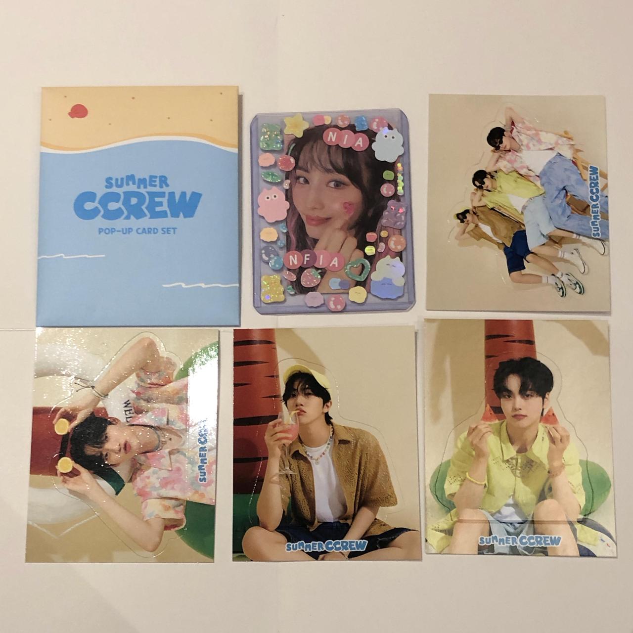 CRAVITY ポップアップ 特典 ジョンモ Cravity- Summer ccrew pop up merch Jungmo Wonjin | Depop