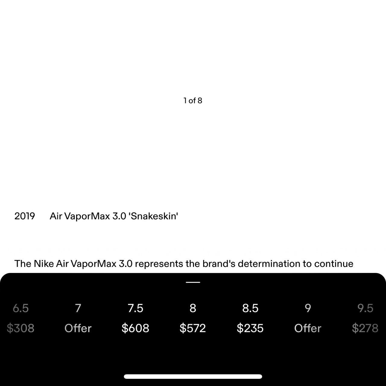 vapormax flyknit snakeskin