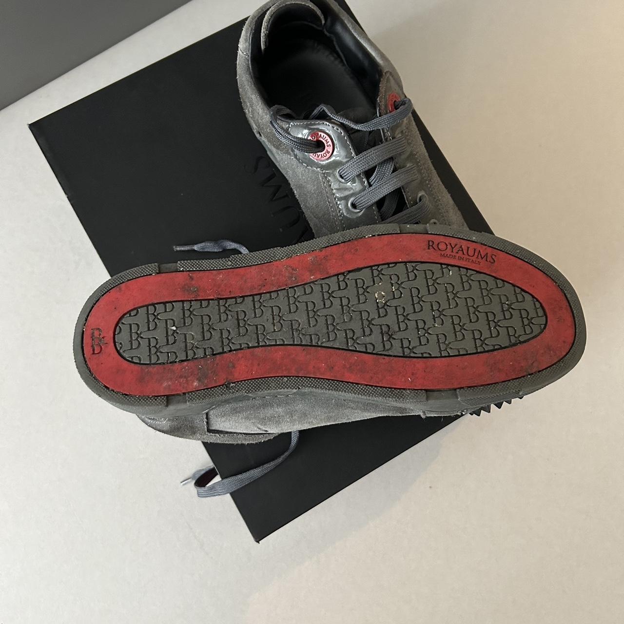 Grey Royaums shoes, size UK will fit UK as Depop