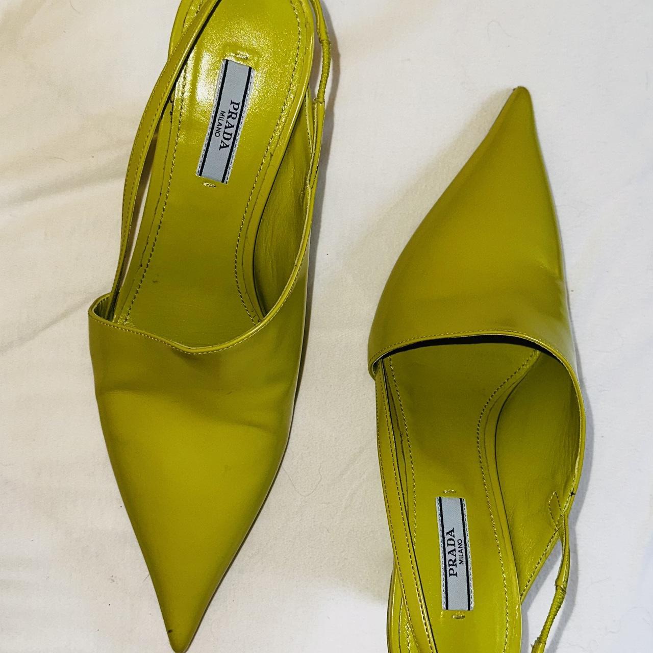 Prada neon clearance heels